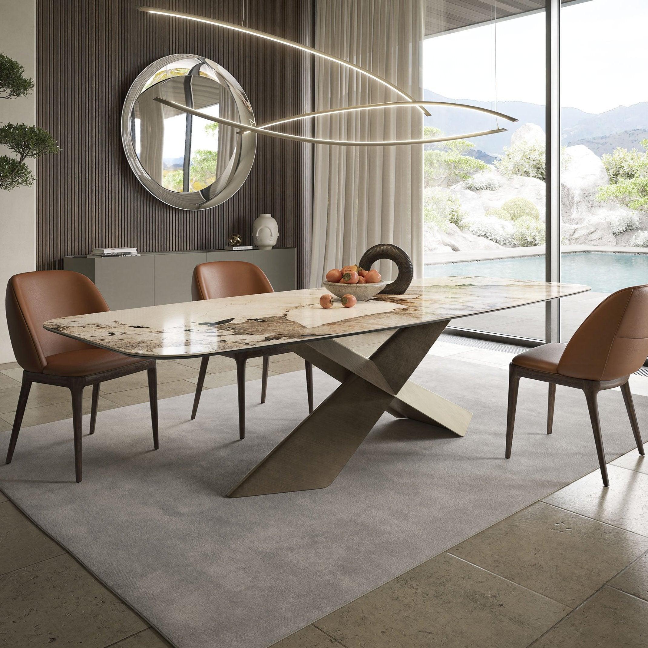 Tyron Keramik Table – XZQT Singapore