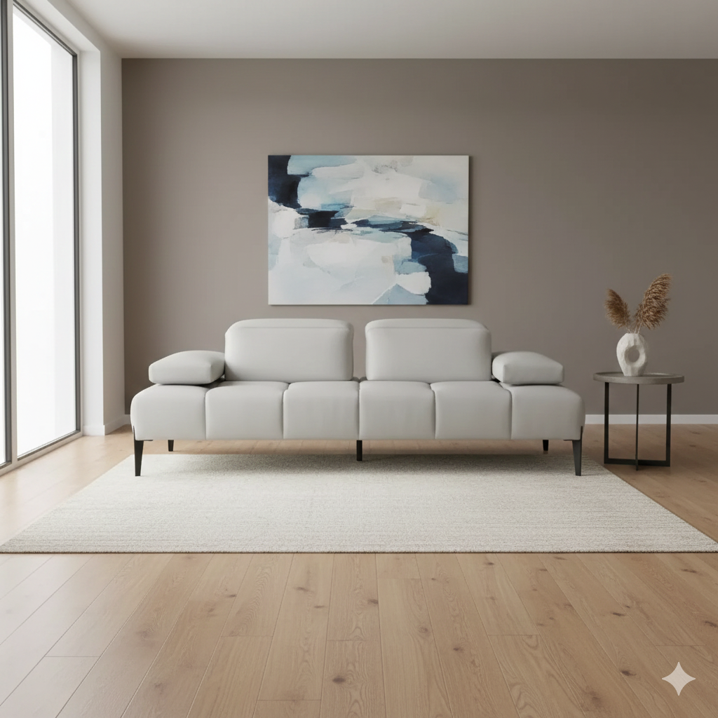 leonoah Leonardo L-Shaped Sofa, Water Resistant Fabric — Novena Furniture